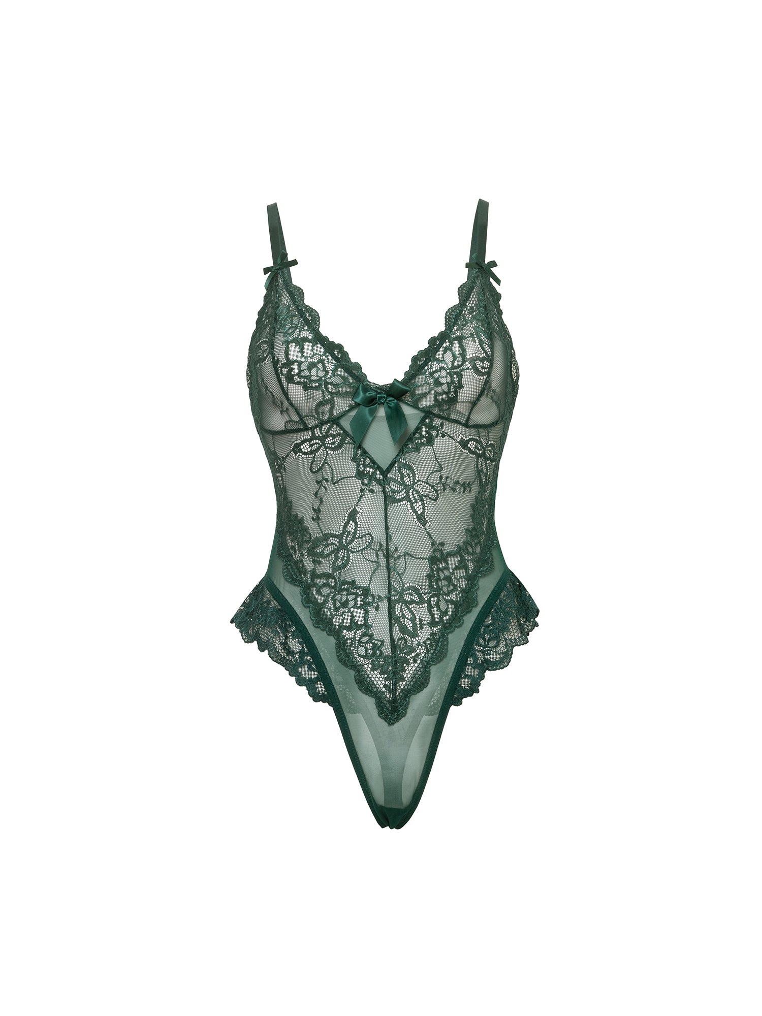 Oh La La Cheri - Valentine Teddy - L - Rainforest Green - Image 2