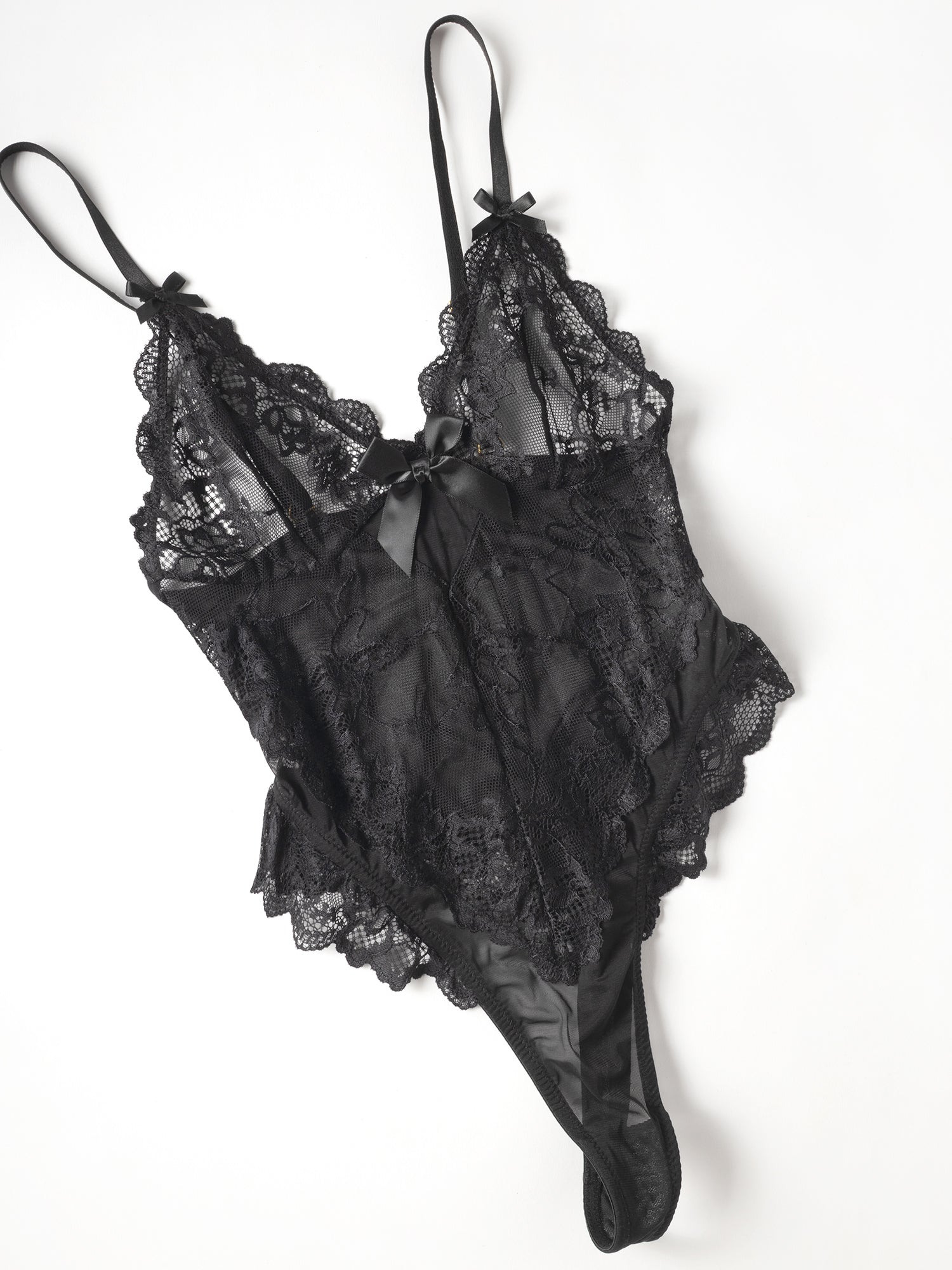 Oh La La Cheri - Valentine Teddy Plus - 1X/2X - Black - Image 4