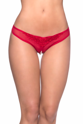 Oh La La Cheri - Paradise Panty - One Size - Red - Image 3
