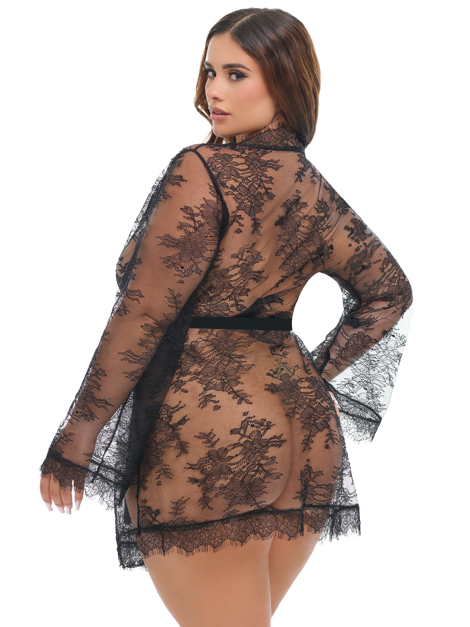 Oh La La Cheri - Amore Robe Plus - 1X/2X - Black - Image 3