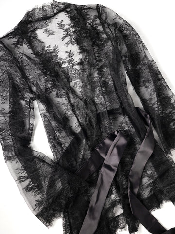 Oh La La Cheri - Amore Robe - S/M - Black - Image 4