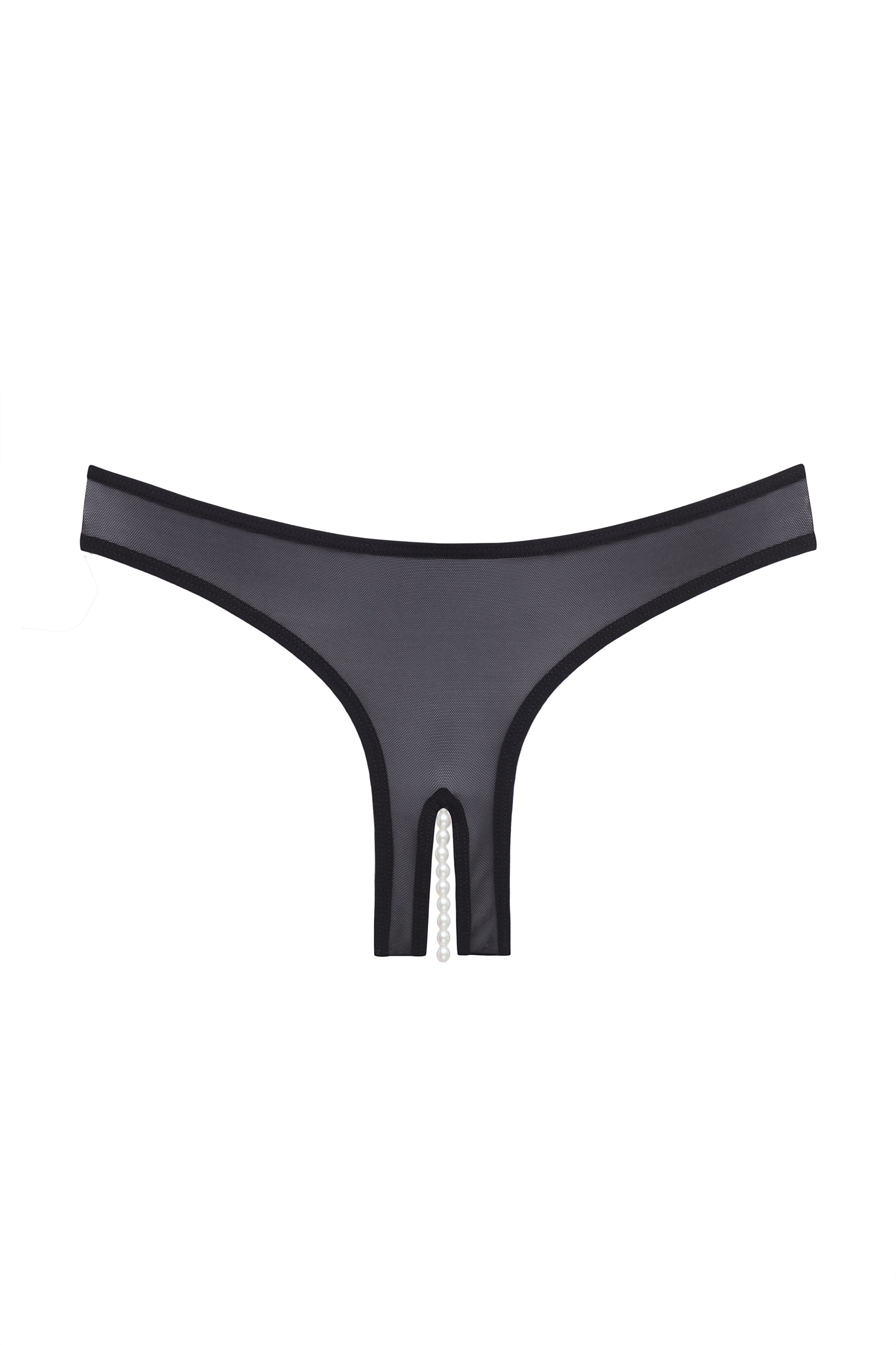Oh La La Cheri - Paradise Panty - One Size - Black - Image 2