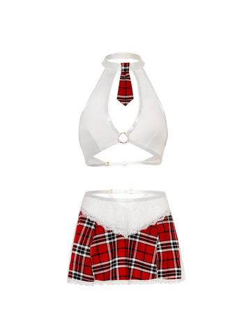 Oh La La Cheri - Academic Affair Set Plus - 1X/2X - Red/White - Image 2