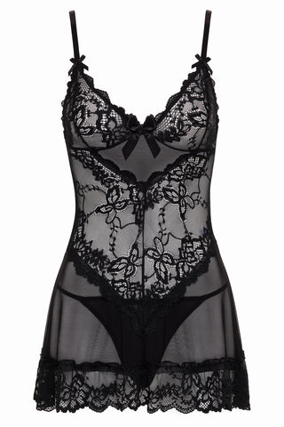 Oh La La Cheri - Valentine Babydoll M Black - Image 2