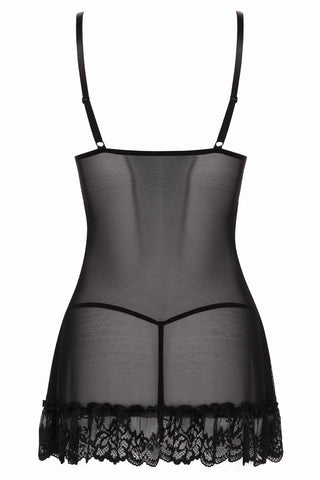 Oh La La Cheri - Valentine Babydoll XL Black