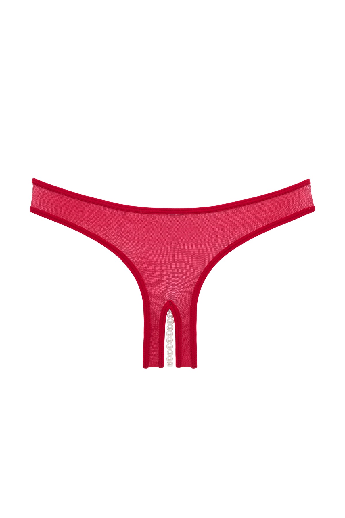 Oh La La Cheri - Paradise Panty - 3X/4X - Red - Image 2
