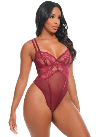 Oh La La Cheri - Marisol Teddy - L/XL - Zinfandel