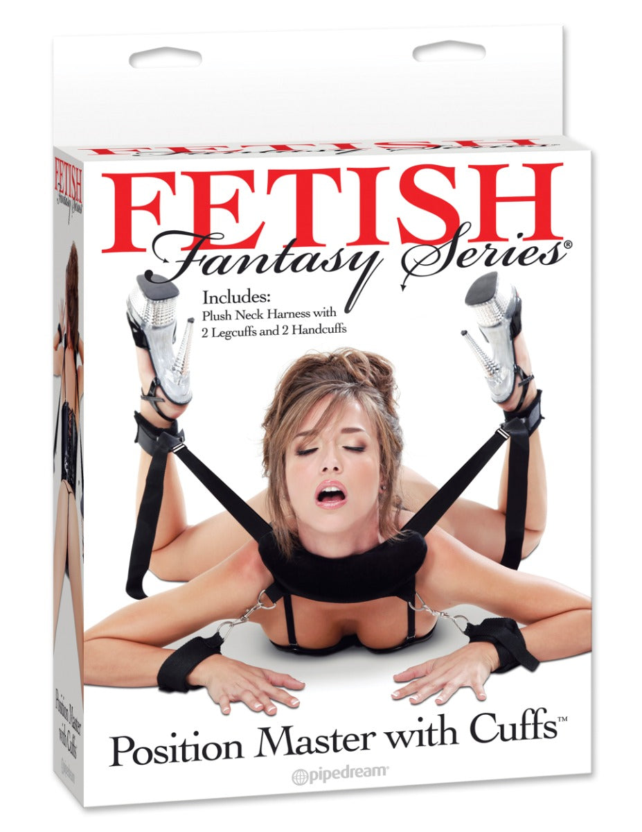 Pipedream - Fetish Fantasy Series - Position Master With Cuffs - Black