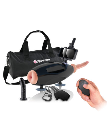 Pipedream - Fetish Fantasy Extreme - International Extreme Sex Machine - Black/Light - Image 2