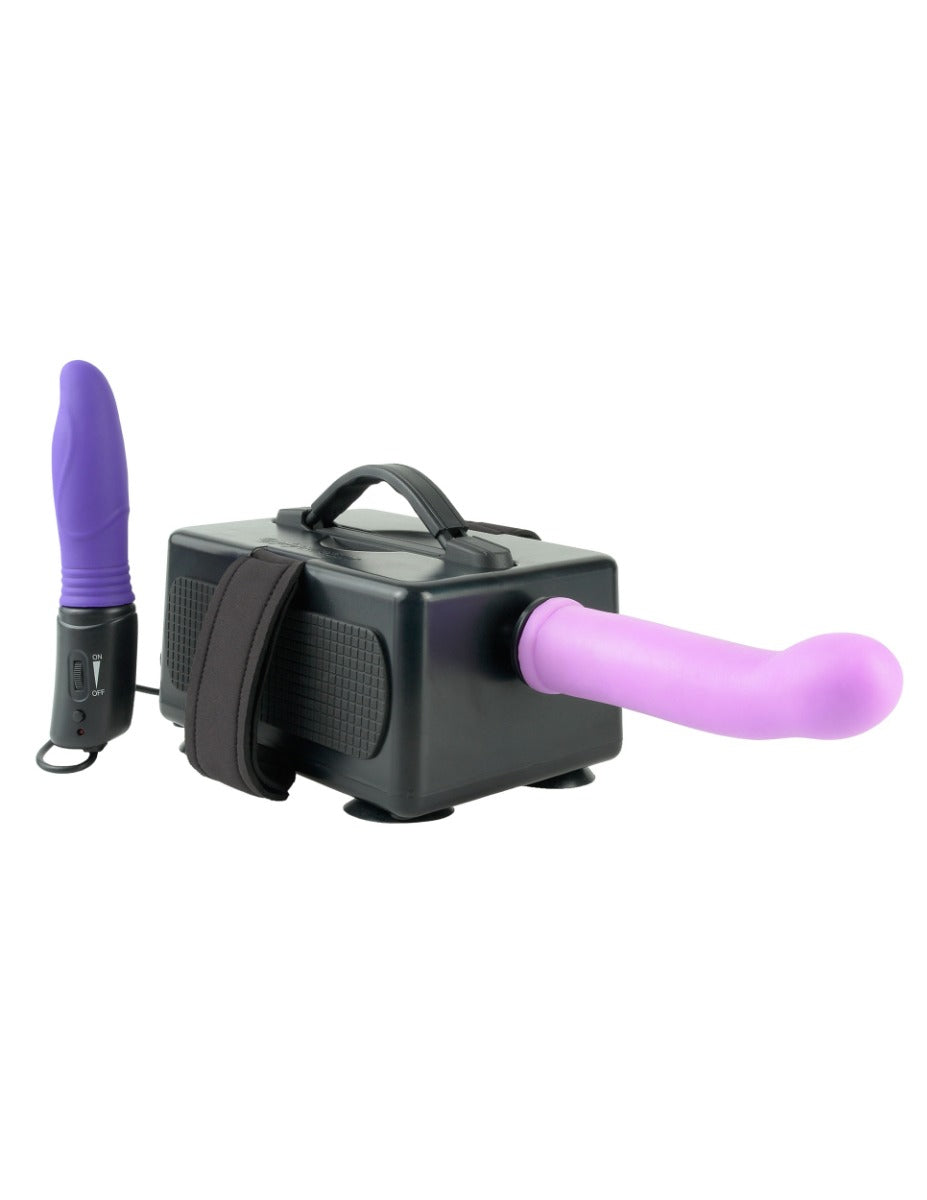 Pipedream - Fetish Fantasy Series - Portable Sex Machine - Black/Light/Purple - Image 4