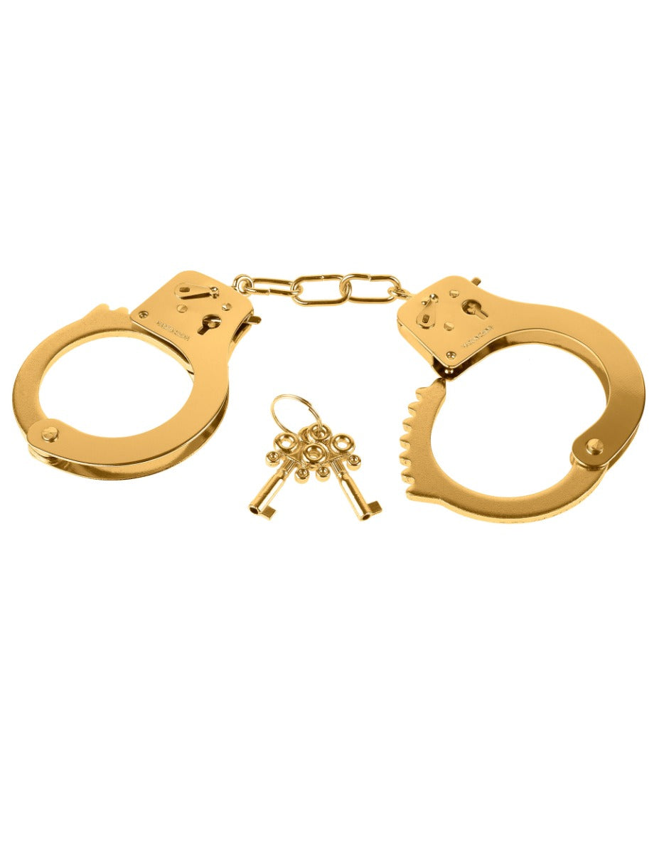 Pipedream - Fetish Fantasy Gold - Metal Cuffs - Gold - Image 2