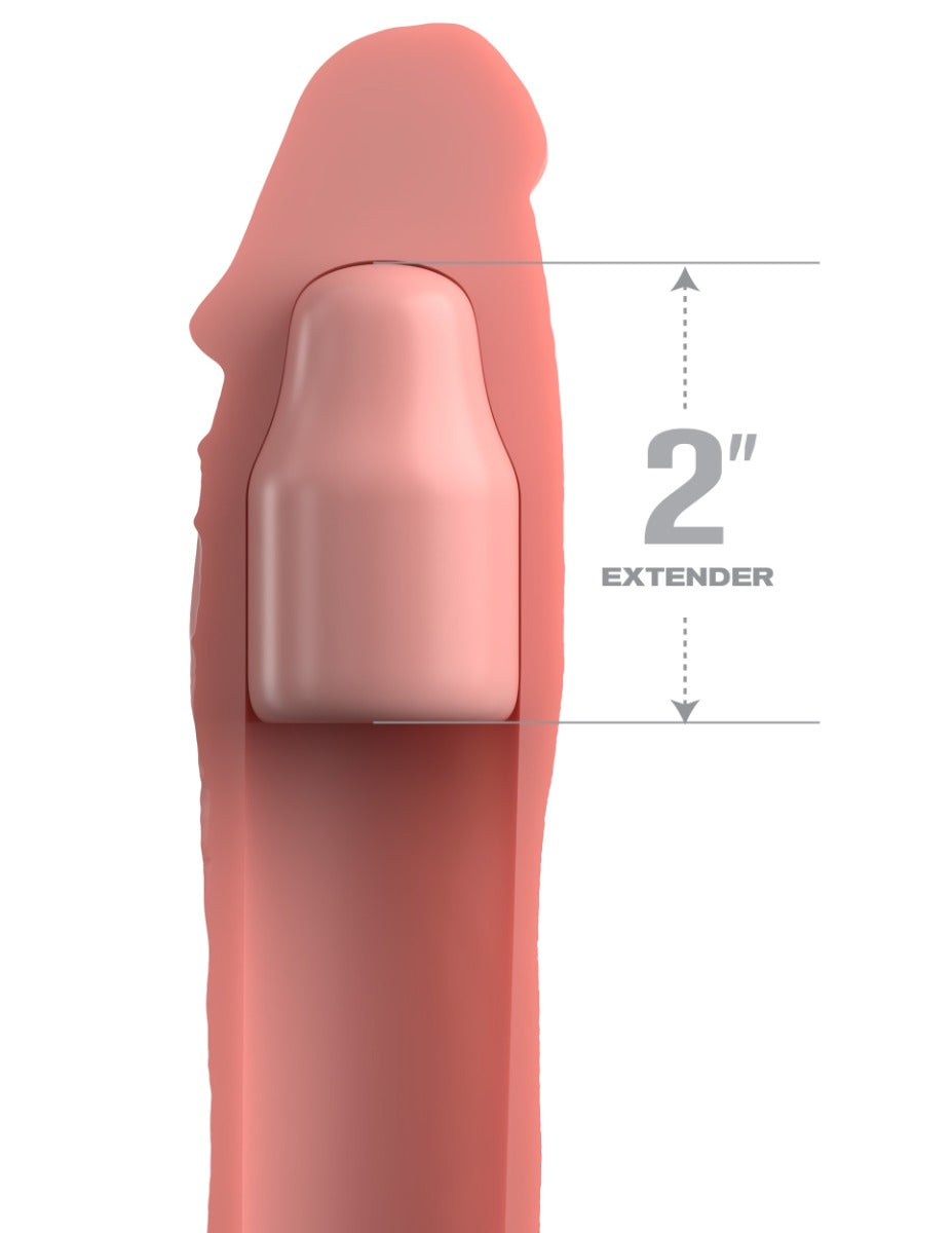Pipedream - Fantasy X-tensions Elite - 6" Extension with Strap - Light - Image 3