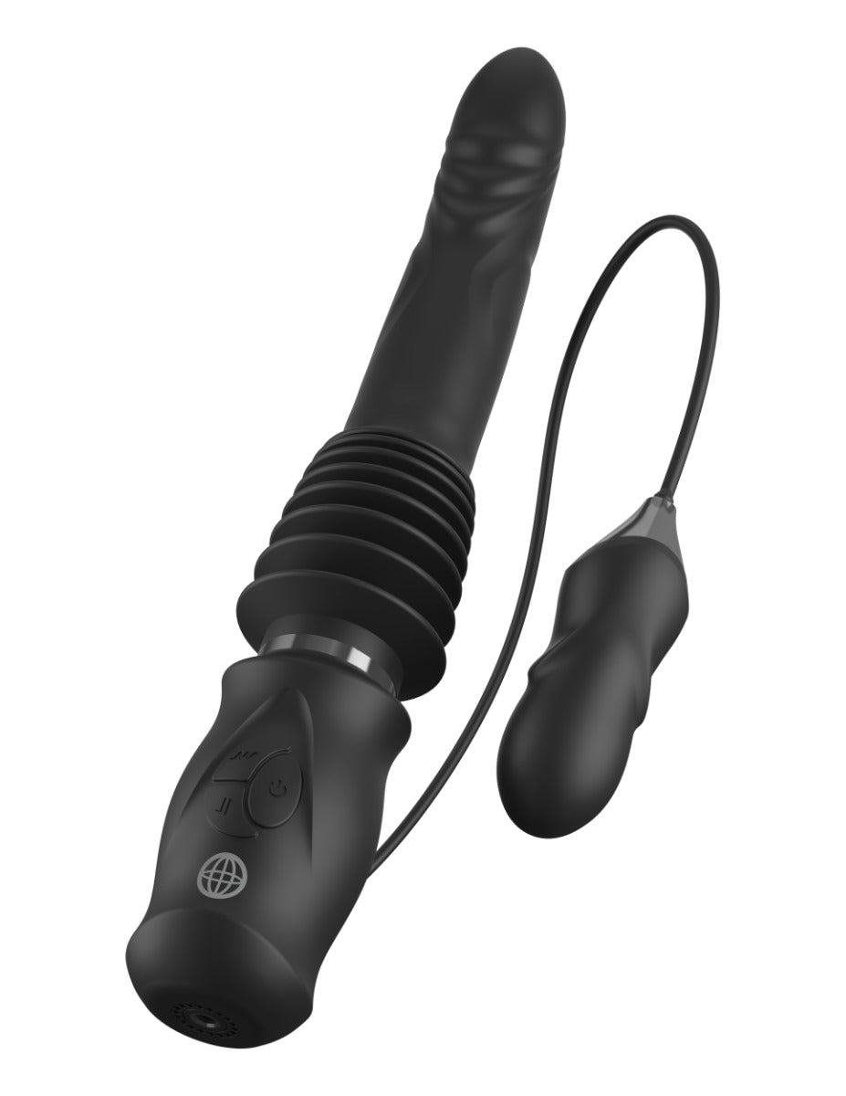 Pipedream - Fetish Fantasy Series - Ultimate Silicone Thruster - Black - Image 2
