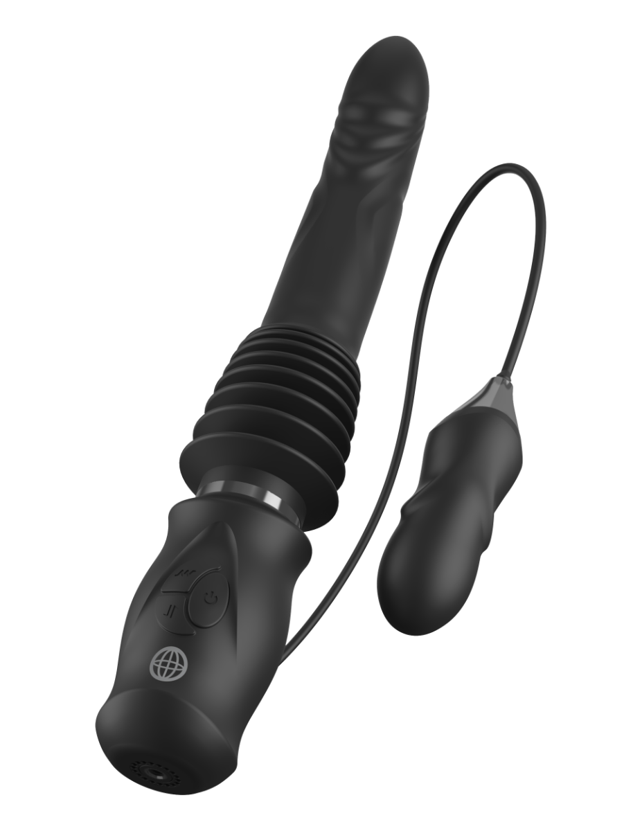 Pipedream - Fetish Fantasy Series - Ultimate Silicone Thruster - Black - Image 3