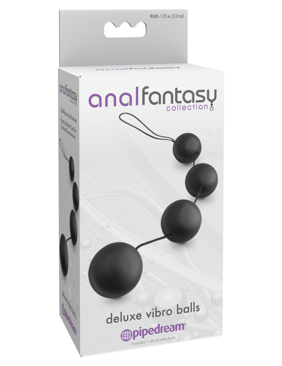 Pipedream - Anal Fantasy Collection - Deluxe Vibro Balls - Black