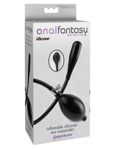 Pipedream - Anal Fantasy Collection - Inflatable Silicone Ass Expander - Black