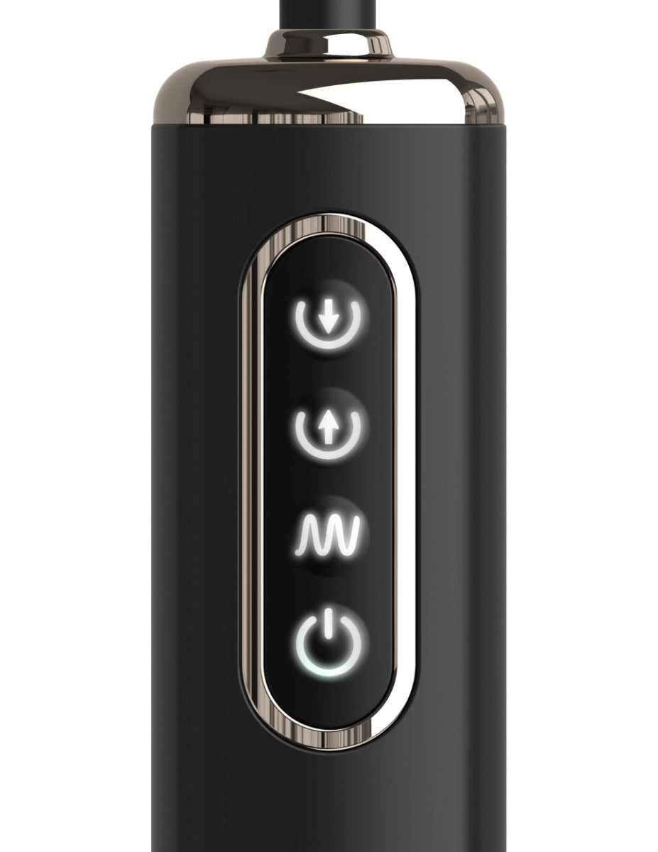 Pipedream - Anal Fantasy Elite - Auto-Throb Inflatable Vibrating Plug - Black - Image 3