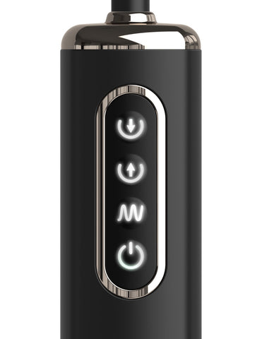 Pipedream - Anal Fantasy Elite - Auto-Throb Inflatable Vibrating Plug - Black - Image 3