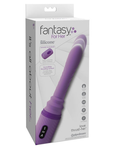 Pipedream - Fantasy For Her - Love Thrust-Her - Purple