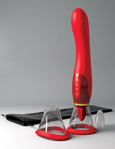 Pipedream - Fantasy For Her - Her Ultimate Pleasure Holiday Version - Red - Image 3