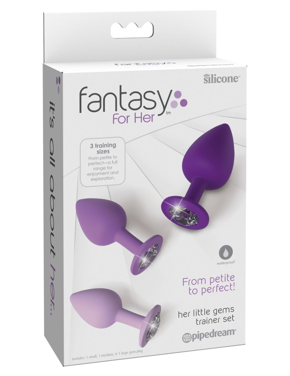 Pipedream - Fantasy For Her - Her Little Gems Trainer Set - Purple