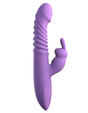 Pipedream - Fantasy For Her - Her Thrusting Silicone Rabbit - Purple - Image 4