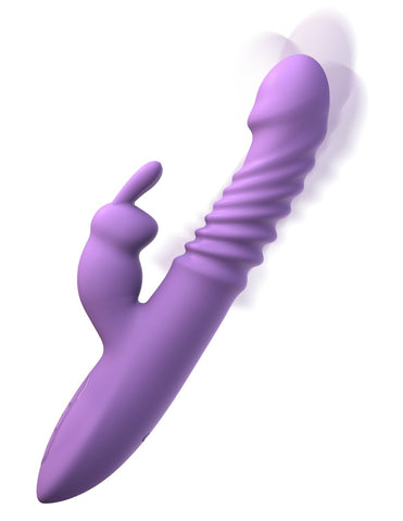 Pipedream - Fantasy For Her - Her Thrusting Silicone Rabbit - Purple - Image 2