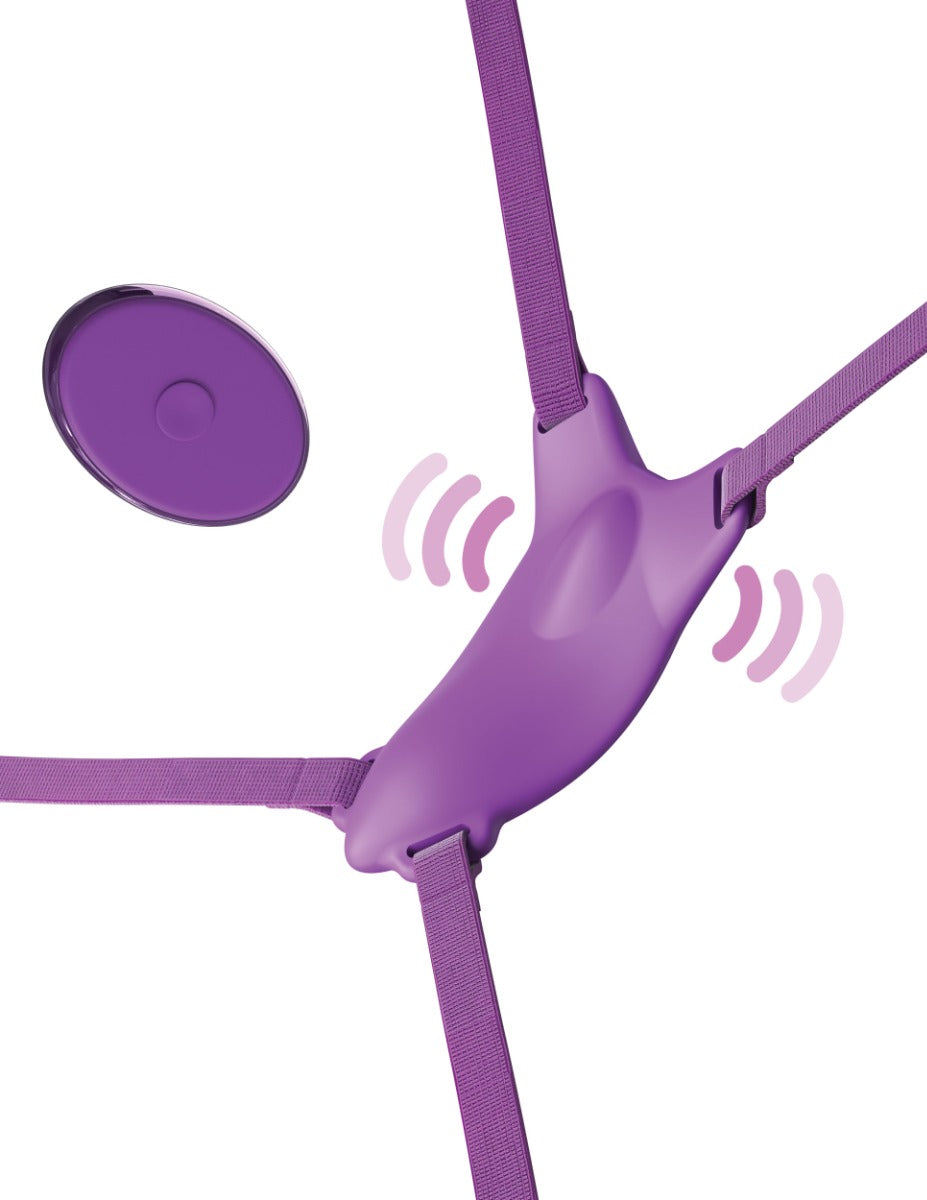 Pipedream - Fantasy For Her - Ultimate Butterfly Strap-On - Purple - Image 3