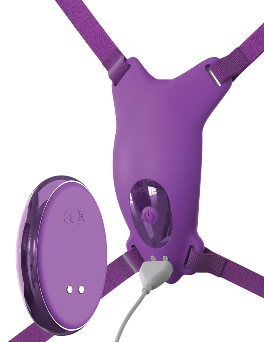 Pipedream - Fantasy For Her - Ultimate Butterfly Strap-On - Purple - Image 4