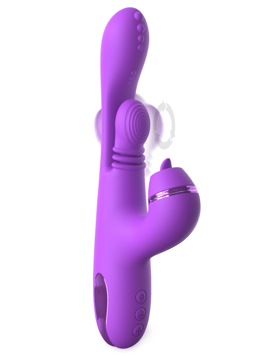 Pipedream - Fantasy For Her - IntiMotion Pulse Pro - Purple - Image 4