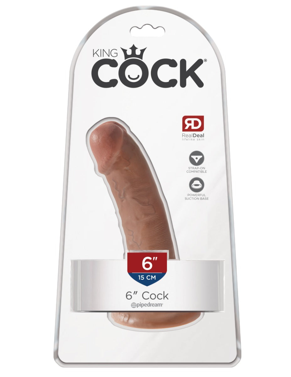 Pipedream - King Cock - 6" Cock - Tan