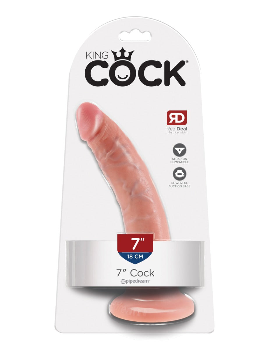 Pipedream - King Cock - 7" Cock - Light