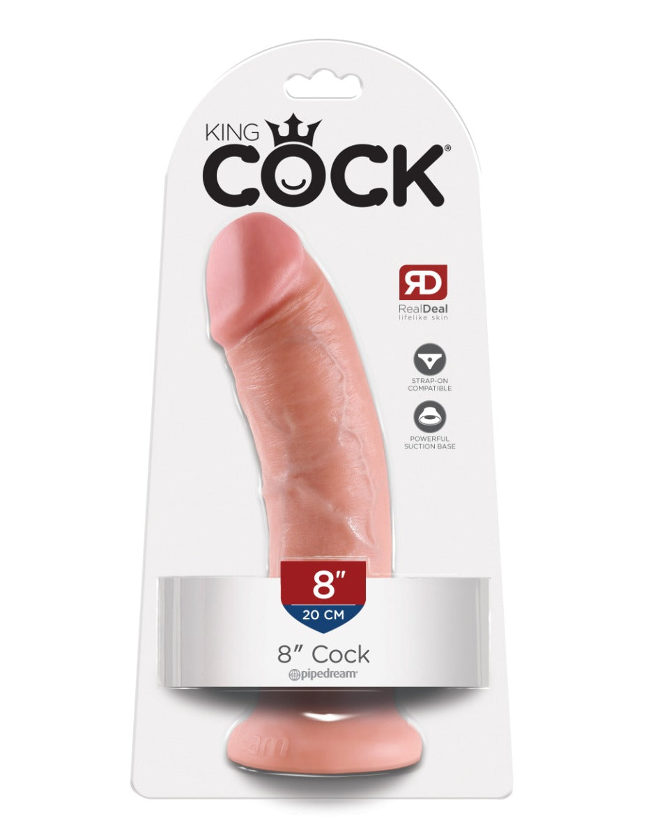 Pipedream - King Cock - 8" Cock - Light