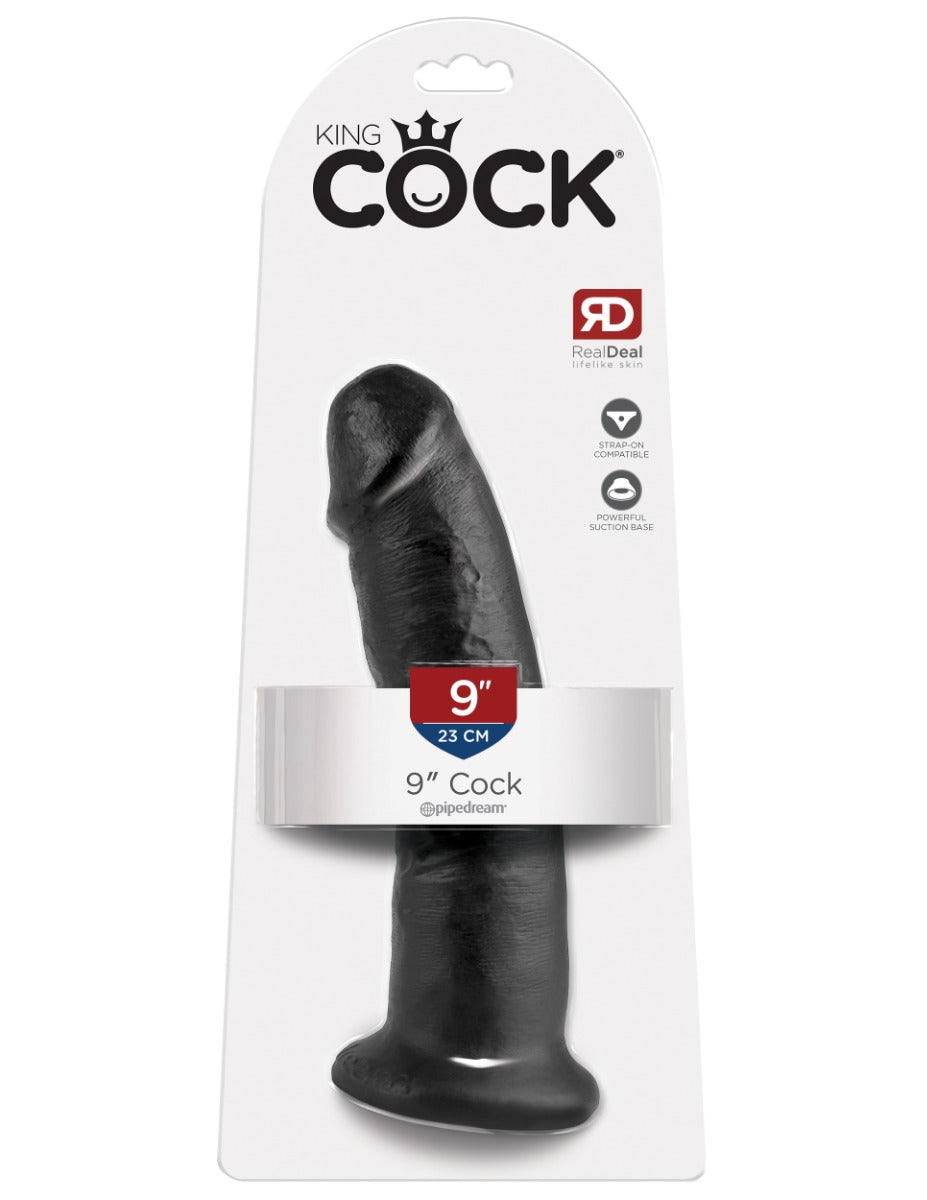 Pipedream - King Cock - 9" Cock - Black