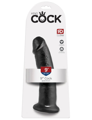 Pipedream - King Cock - 9" Cock - Black