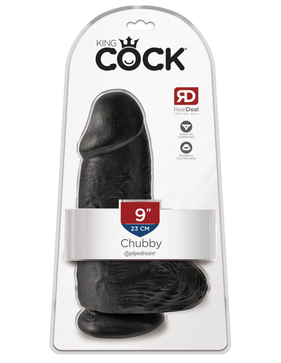 Pipedream - King Cock - Chubby - Black