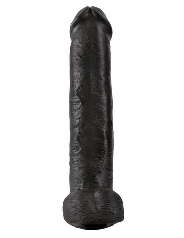 Pipedream - King Cock - 15" Cock with Balls - Black - Image 3