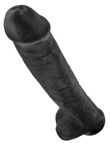 Pipedream - King Cock - 15" Cock with Balls - Black - Image 4