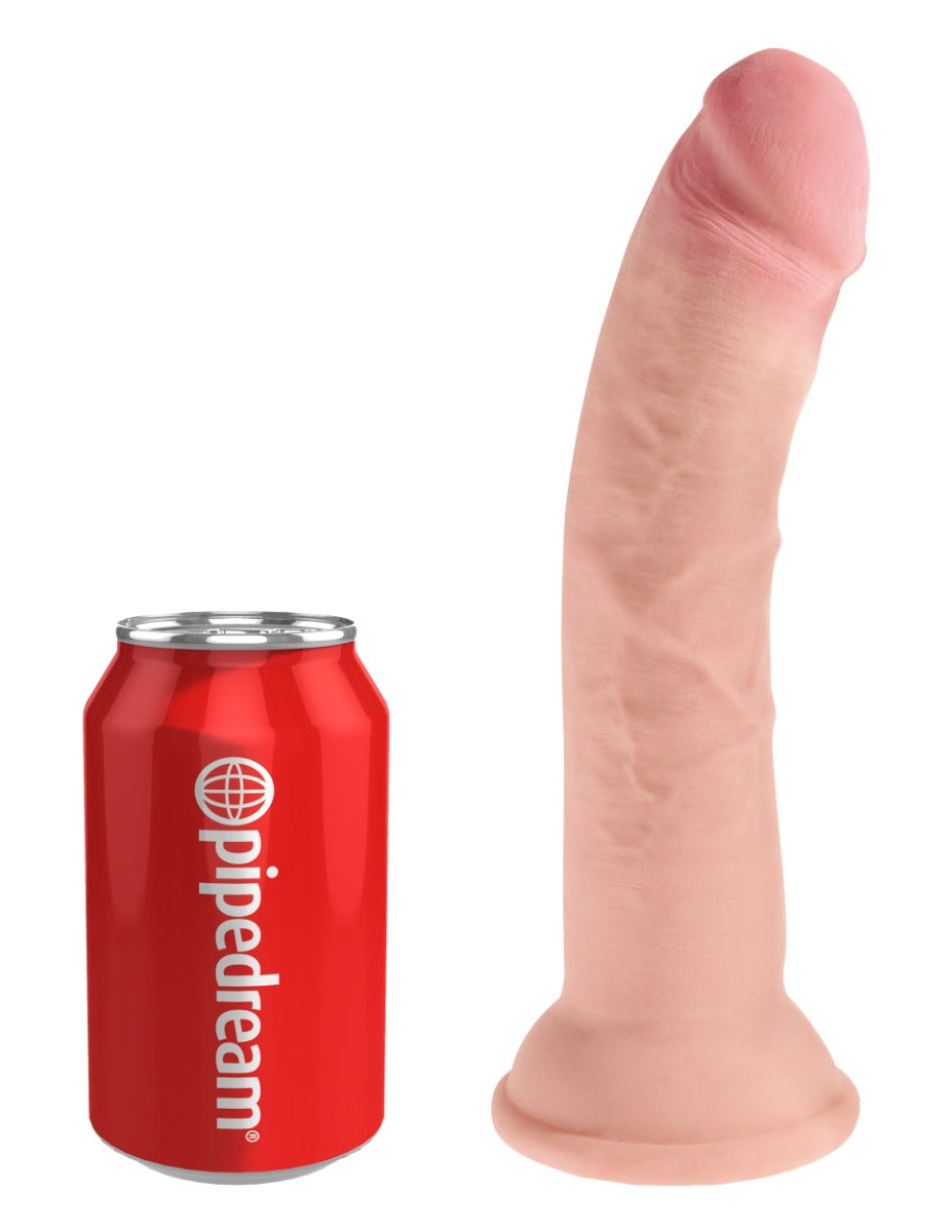 Pipedream - King Cock Plus - 8" Triple Density Cock - Light - Image 4