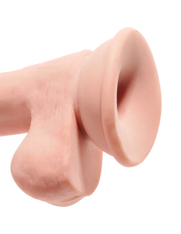 Pipedream - King Cock Plus - 6.5" Triple Density Cock with Balls - Light - Image 4
