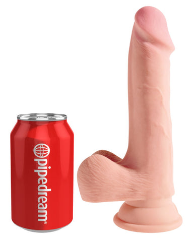 Pipedream - King Cock Plus - 7.5" Triple Density Cock with Balls - Light - Image 4