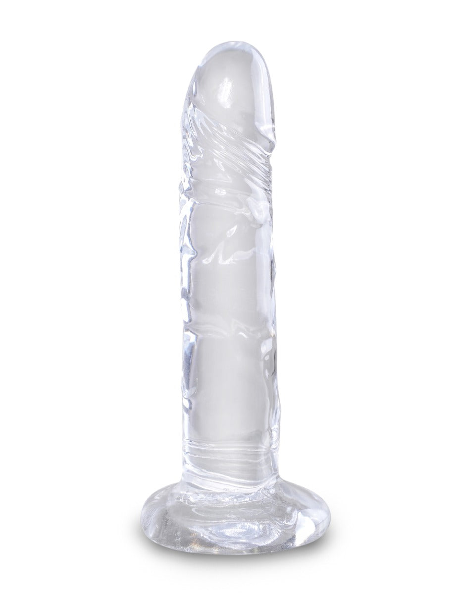 Pipedream - King Cock Clear - 6" - Clear - Image 3