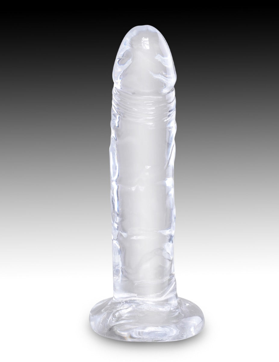 Pipedream - King Cock Clear - 6" - Clear - Image 4