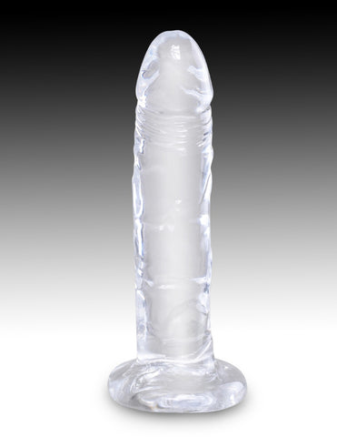 Pipedream - King Cock Clear - 6" - Clear - Image 4
