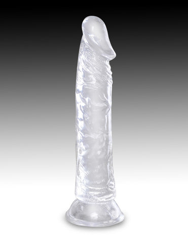 Pipedream - King Cock Clear - 8" - Clear - Image 2