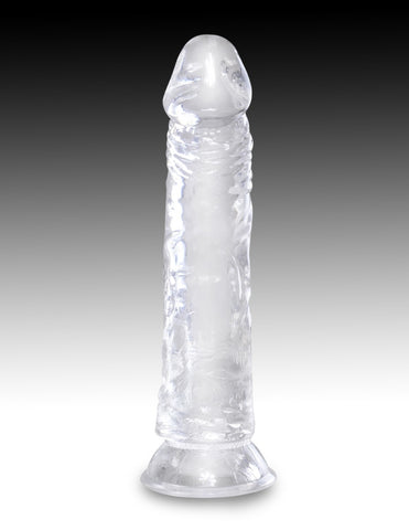 Pipedream - King Cock Clear - 8" - Clear - Image 4