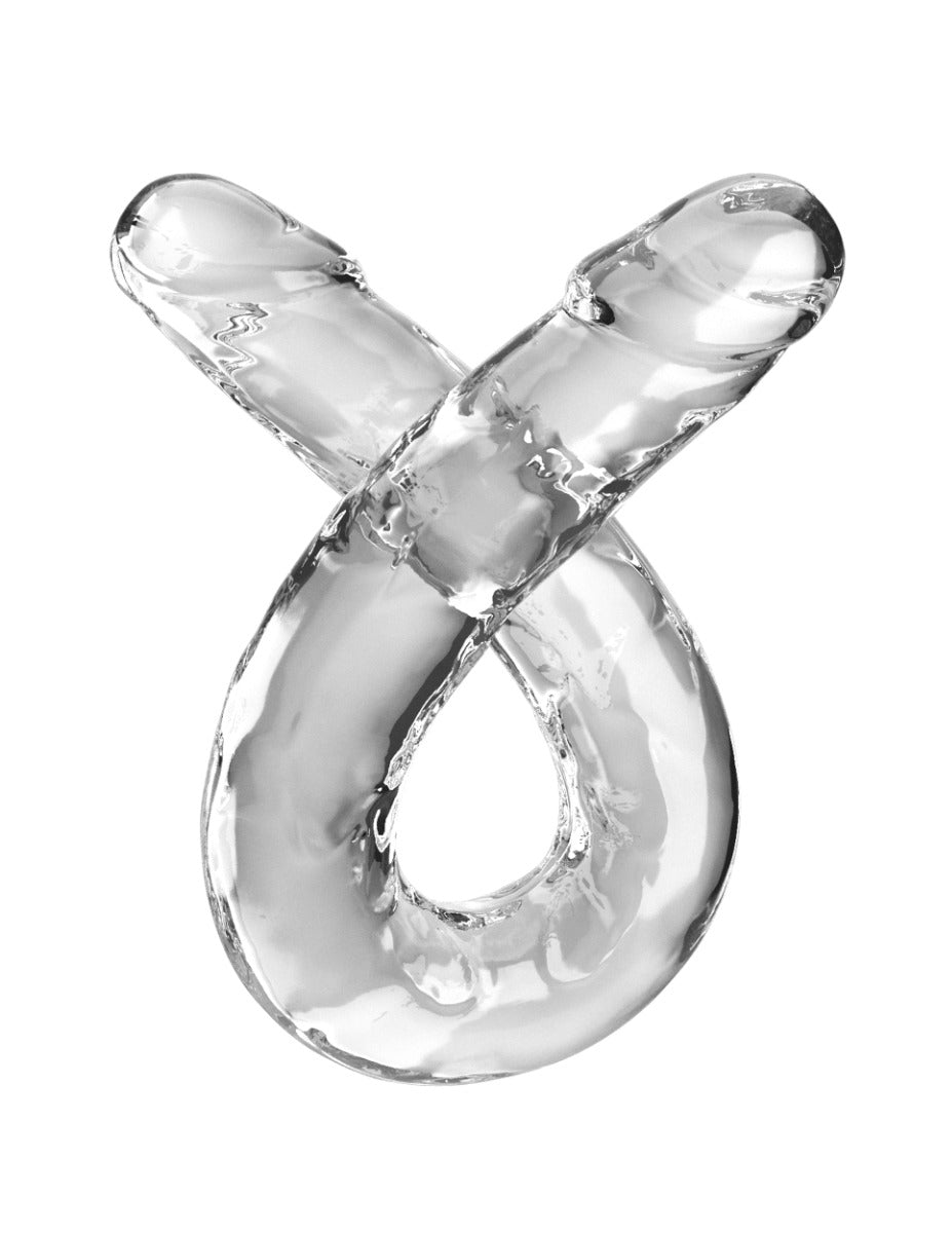 Pipedream - King Cock Clear - 18" Double Dildo - Clear - Image 3