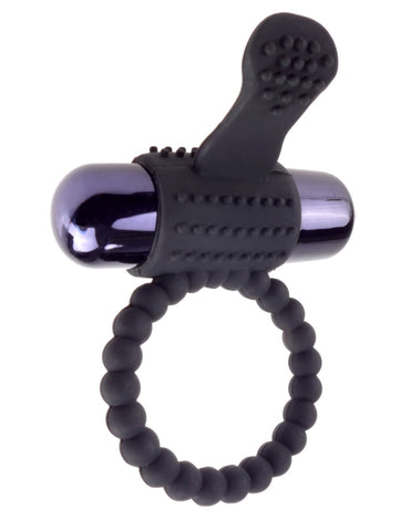 Pipedream - Fantasy C-Ringz - Vibrating Silicone Super Ring - Black - Image 2