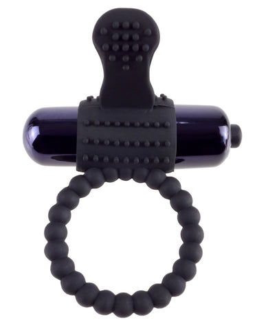 Pipedream - Fantasy C-Ringz - Vibrating Silicone Super Ring - Black - Image 3