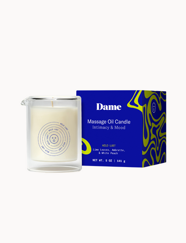 DAME - Massage Oil Candle - Wild Lust